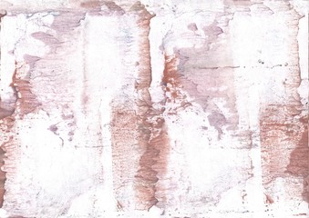Lilac beige spots. Abstract watercolor background. Painting texture