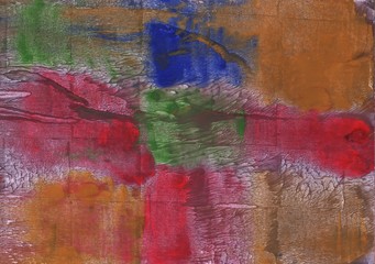 Multicolor abstraction. Abstract painting background. Watercolor texture