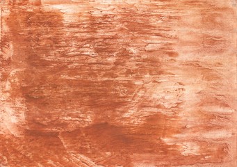 Light brown abstraction. Abstract watercolor background. Painting texture