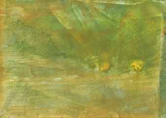 Green watercolor. Abstract watercolor background. Painting texture