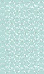 Pool party seamless waves pattern