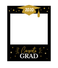 Photo booth props frame for graduation party
