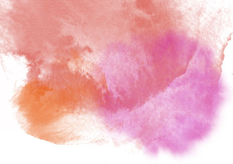 水彩テクスチャ　春イメージの背景素材