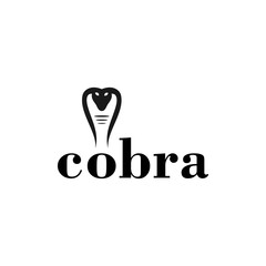 King Cobra Logo Design. Elegant and Modern Snake Icon for Business, Corporate, and Wildlife Branding. Minimalist and Creative Cobra Vector for Reptile and Nature-Themed Concepts.