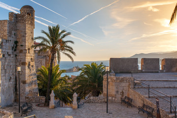 Peñiscola Castle, fortress in Castellon