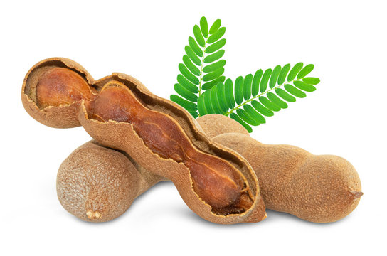 Tamarind isolated on a white background