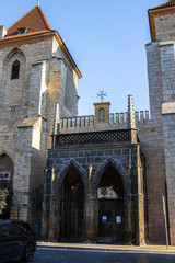 Fototapeta premium Virgin Mary under Chain church in Prague