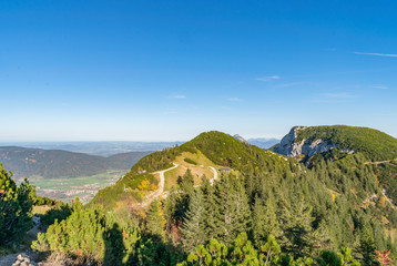 Der Rauschberg in den Chiemgauer Alpen in Bayern bietet viele M&ouml;glichkeiten f&uuml;r ausgiebige Wanderungen und Bergtouren. 