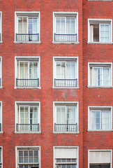 Fototapeta na wymiar Building Facade in Buenos Aires