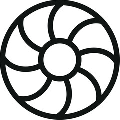 Obraz premium Turbo icon