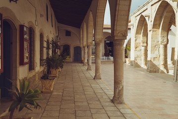 Fototapeta na wymiar Larnaca Saint Lazarus Church. Cyprus travel destination.
