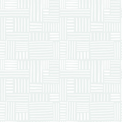 Hand drawn dashes seamless pattern. Dashes consist of squares and rectangles in the composition. Monochrome colors. Perfect for fabric, cards, invitations or textile.