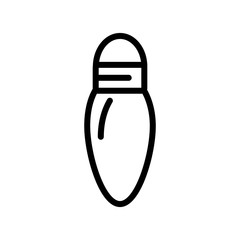 christmas light bulb icon design vector template