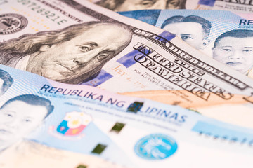 currency war of US dollar and Philippine peso