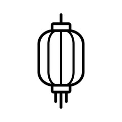 chinese lanterns icon design vector template
