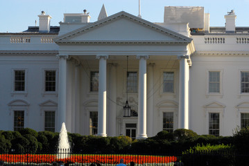 Obraz premium the white house in washington dc