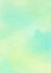 pastel background mixed with sky blue, orange, white, and turquoise