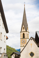 Fototapeta na wymiar Lourdeskapelle church in Pfunds, Austria
