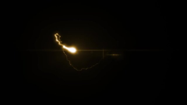Light Streak Particle With Lens Flare Fx Loop/ 4k animation of an abstract light stroke with optical lens flare visual fx flying and seamless looping