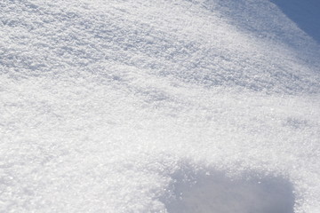 Fototapeta na wymiar snow covered with snow