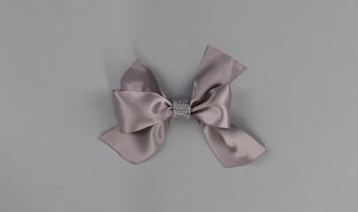 chocolate silk gift bow ribbon