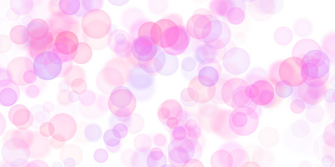Bokeh Bubble Circle Glowing Illustration For Background
