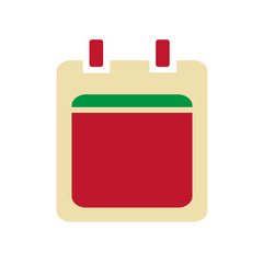 calendar icon design vector template