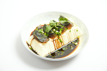Tofu with Preserved Eggs