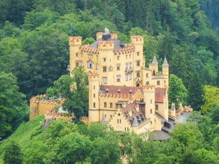 Fototapeta na wymiar Schloss Hohenschwangau