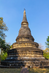 old pagoda at umong temple, Chaingmai Thailand
