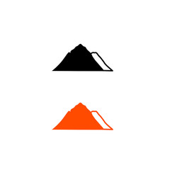 DESIGN HILLS ICONS DUO BLACK, ORANGE VINTAGE ADVENTURE DESIGN ELEMENTS