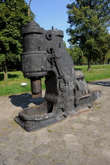 Lufthammer im Hafen Swinem&uuml;nde