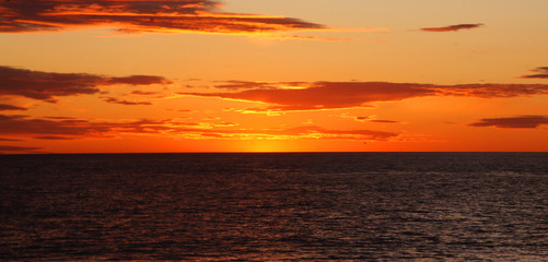 Fototapeta premium sonnenuntergang