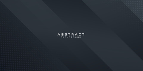 Modern black abstract presentation background. Vector illustration design for presentation, banner, cover, web, flyer, card, poster, wallpaper, texture, slide, magazine, and powerpoint. 