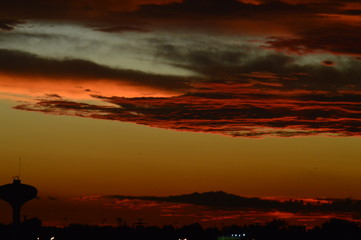 Argentina  sky before storm