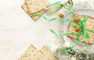 Pesah celebration concept (jewish Passover holiday)