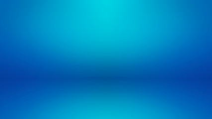 Empty Light Blue Studio Room Space Product Display Background Template