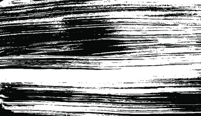 Vector brush sroke texture. Distressed uneven grunge background. Abstract distressed vector illustration. Overlay over any design to create interesting effect and depth. Black isolated on white. EPS10