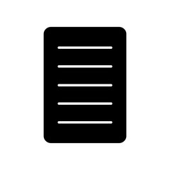 paper icon design vector template