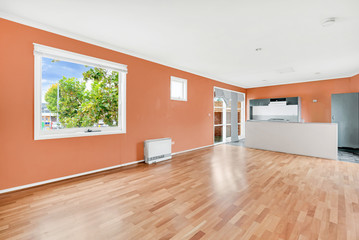 Empty and unfurnished brand new apartment