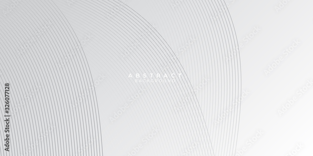 Canvas Prints white line contour abstract presentation backgorund. vector illustration design for presentation, ba