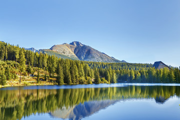 Strbske Pleso (lake), Slovakia