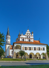 Basilica of St. James and Old Town Hall, Levoca, Slovakia