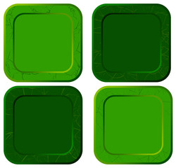 Vector casual icon for something for video game on white background