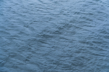 ripples on surface of water