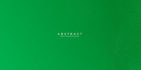 Green abstract background with lines