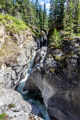 Obraz premium Maligne Canyon, Jasper National Park, Alberta, Canada