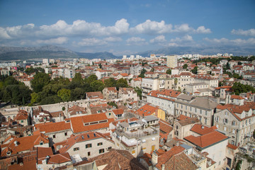 Fototapeta na wymiar Split Altstadt und Sehenswürdigkeiten