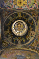 Fototapeta na wymiar Cathedral of the Resurrection of Christ Savior on Spilled Blood
