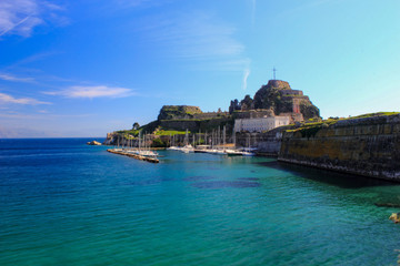 Naklejka premium island in the sea